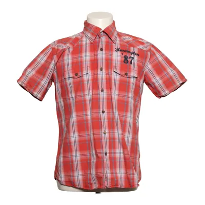 Korte mouwen shirt (Rood, Wit, Blauw) van Nils Sundström Katoen