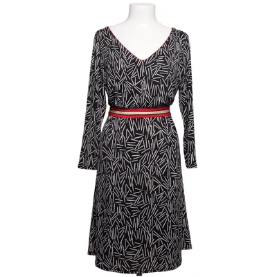 Wrap dress (Black, White, Red) from Joachim Bosse