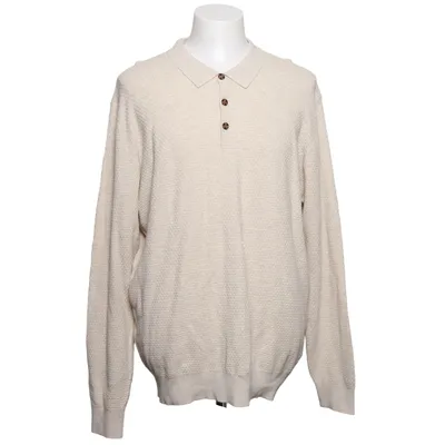 Sweater (Beige) fra John Henric Kashmir, Bomuld