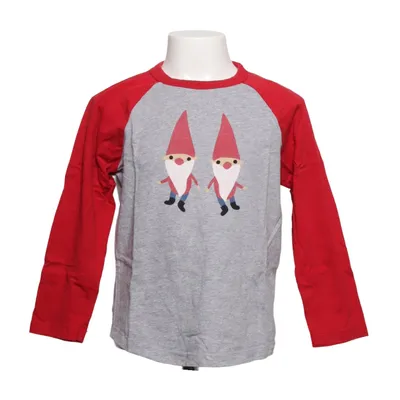Lange mouwen shirt (Grijs, Rood) van Hanna Andersson Katoen