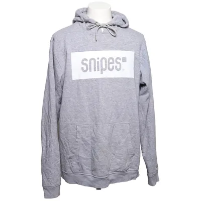 Capuchon sweater (Grijs) van Snipes Katoen, Polyester