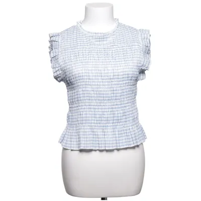 Top (Blau, Weiß) von IndieXO Baumwolle, Elasthan, Polyester