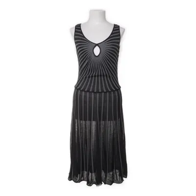 Dress (Black, Gray) from Emporio Armani Cotton, Nylon, Viscose