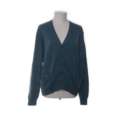 Cardigan (Petroleumsgrøn) fra Maerz Muenchen Uld