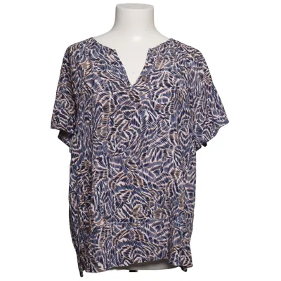 Top (Blauw, Wit, Geel) van Comma Viscose