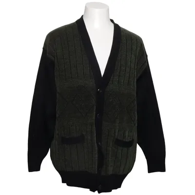 Cardigan (Vert, Noir)