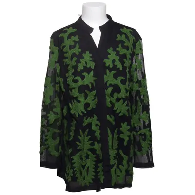 Cardigan (Black, Green) from Almatrichi Cotton, Elastane, Polyester