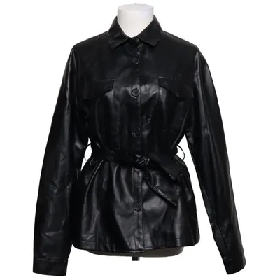 Overshirt (PU Belted Jacket) from Chloé B x NA-KD Polyester, Polyurethane