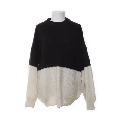 Sweater (Black, White) from Monki Mohair, Acrylic