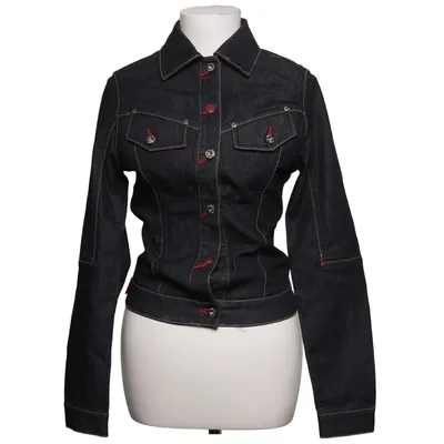 Veste en jean (Noir) de Ecko Unltd Coton, Élasthane, Polyester