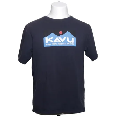 T-shirt (Blau) von Kavu Bio-Baumwolle