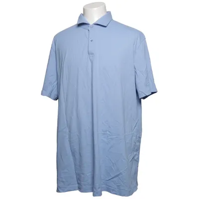 Poloshirt (Blauw) van Charles Tyrwhitt Katoen, Elastaan
