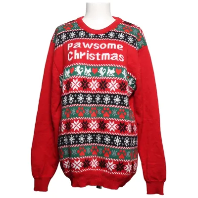 Pull de Noël (Rouge, Multicolore) de Little & Bigger