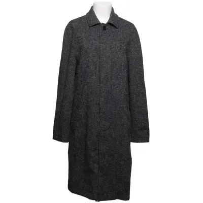 Manteau (Gris) de Emilio Polyester, Viscose, Laine