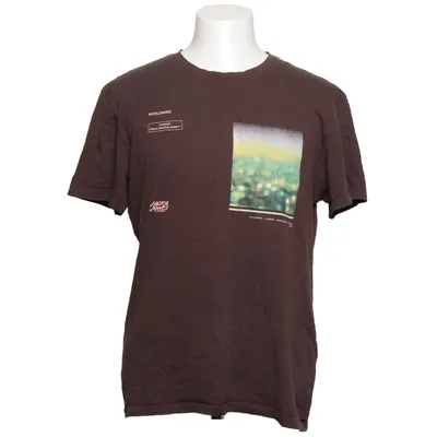 T-shirt (Bruin, Meerkleurig) van Jack & Jones Originals Katoen