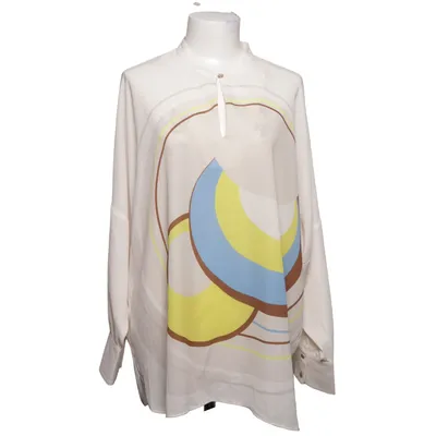 Blouse (Beige, Meerkleurig) van Rick Cardona Polyester