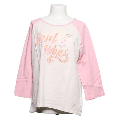Långärmad t-shirt (Rosa, Vit) från Odd Molly Ekologisk bomull
