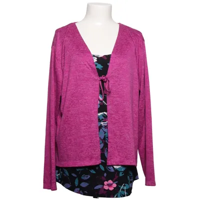 Cardigan (Rose, Noir, Multicolore) de Tru Élasthane, Polyester, Viscose