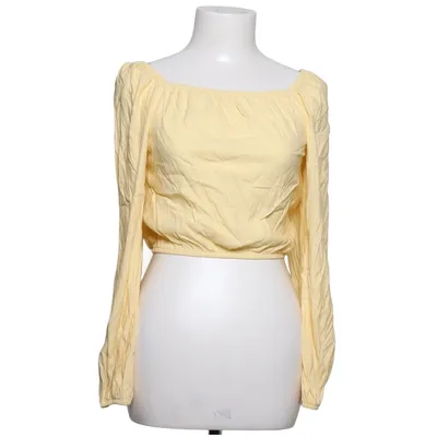 Crop top (Gul) fra Cubus Polyamid, Viscose