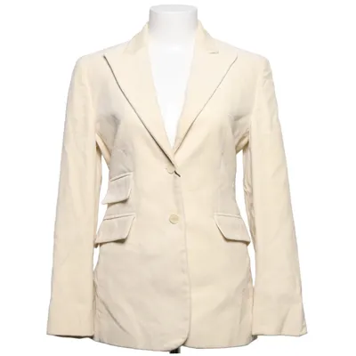 Blazer (Beige, Wit) van WERA Stockholm Katoen, Elastaan