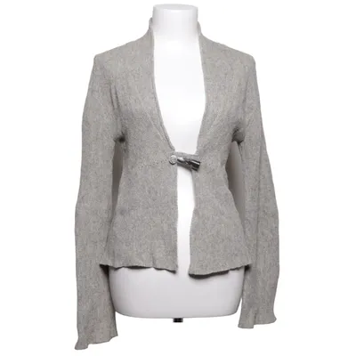Strickjacke (Grau) von Fira Baumwolle, Wolle