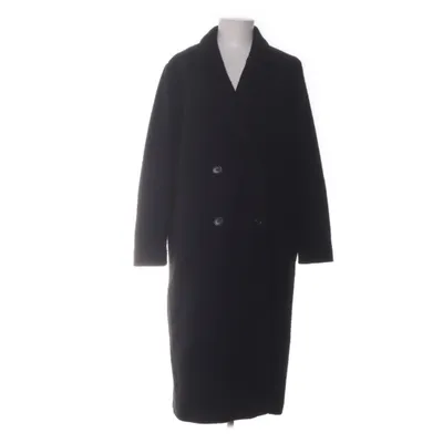 Coat (Black) from Monki Polyamide, Polyester, Wool
