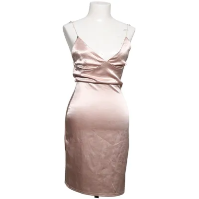 Jurk (Beige) van Club L Elastaan, Polyester