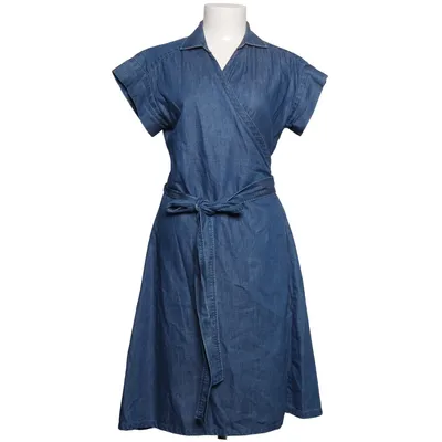 Skjortekjole (Blå) fra GANT Bomuld, Linned, Viscose
