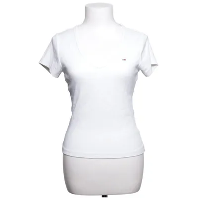 T-shirt (Blanc) de Tommy Hilfiger Jeans Coton, Élasthane