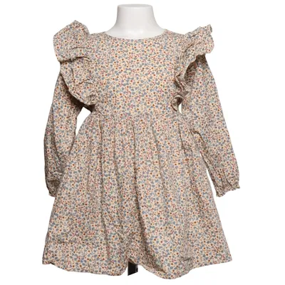 Dress (Beige, Multicolored) from Konges Sløjd Organic cotton
