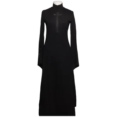 Turtleneck dress (Black) from Punk Rave Cotton, Elastane, Polyester