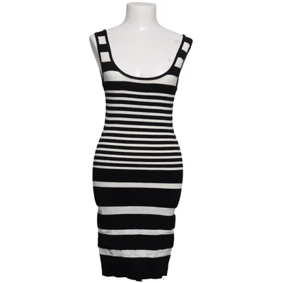 Kjole (Sort, Hvid) fra Mango Basics Polyamid, Viscose