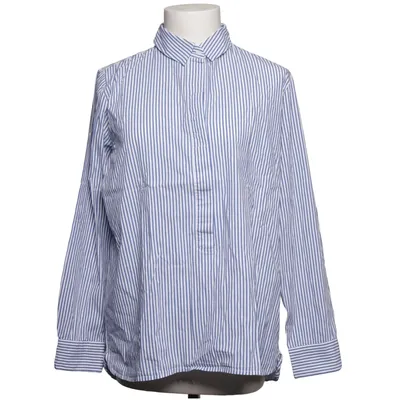 Shirt (Blue, White) from Marie Lund Cotton, Elastane, Polyamide