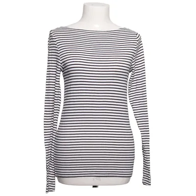 Langarmshirt (Schwarz, Weiß) von Gap Baumwolle, Elasthan, Modal