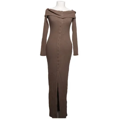 Maxi jurk (Bruin) van Missguided Elastaan, Viscose