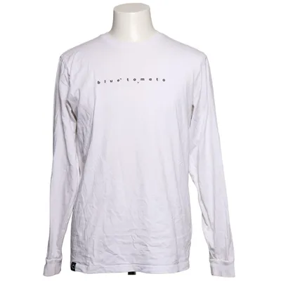 T-shirt à manches longues (Blanc) de Blue Tomato Coton biologique