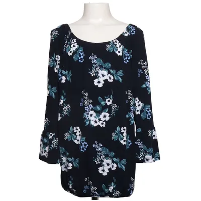 Blouse (Zwart, Blauw, Wit) van Arizona Elastaan, Viscose