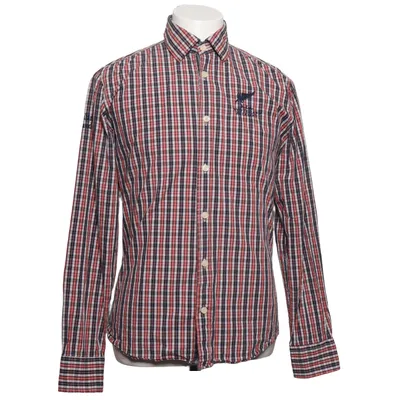 Shirt (Blue, Red, White) from New Zealand Auckland Cotton