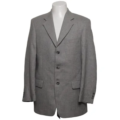Blazer (Grijs) van Mario Barutti Viscose, Wol