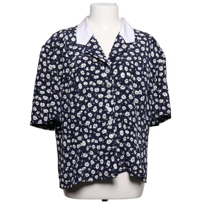 Chemise à manches courtes (Bleu, Blanc, Jaune) de Eastex Polyester