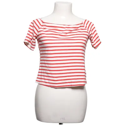 Haut (Rouge, Blanc) de H&M Viscose, Polyamide, Élasthane
