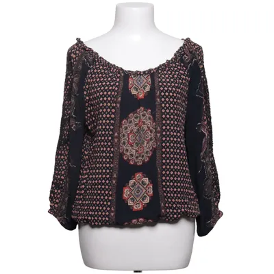 Blouse (Zwart, Meerkleurig) van Desigual Polyester, Viscose