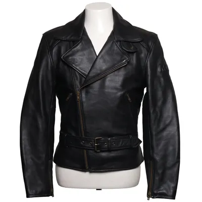 Bikerjack (Zwart) van MQP Leer