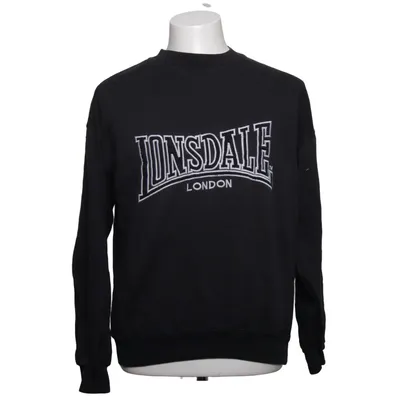 Sweatshirt (Black) from Lonsdale Cotton, Polyester
