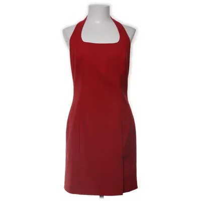 Halterneckklänning (Röd) från Cacha Elastan, Polyester