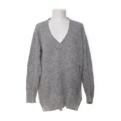 Pullover (Grå) från Ganni Alpackaull, Elastan, Polyamid, Ull