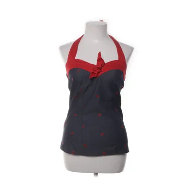 Halter neck top (Blue, Red) from Küsten Luder