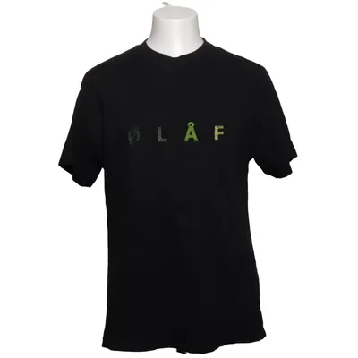 T-shirt (Black) from ØLÅF Cotton