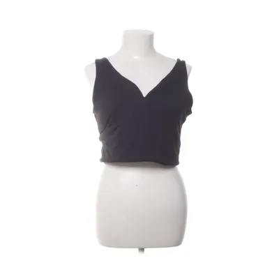 Crop top (Svart) från H&M Move Polyester, Elastan