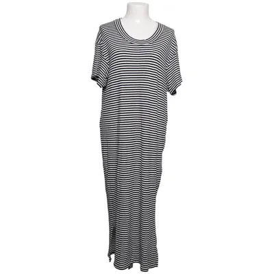 Maxi jurk (Zwart, Wit) van Fall Winter Spring Summer Elastaan, Viscose